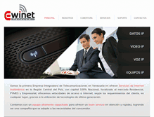 Tablet Screenshot of ewinet.com